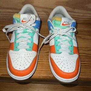 Nike Kids Sneakers - Orange, Blue, Green